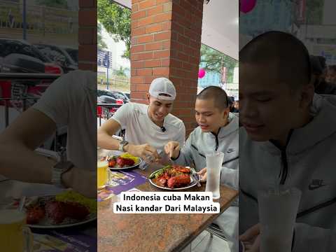 Orang Indonesia Cuba Makan Nasi Kandar Malaysia ,Gimana rasanya ya ?๐ค #celloszxz #nasikandar