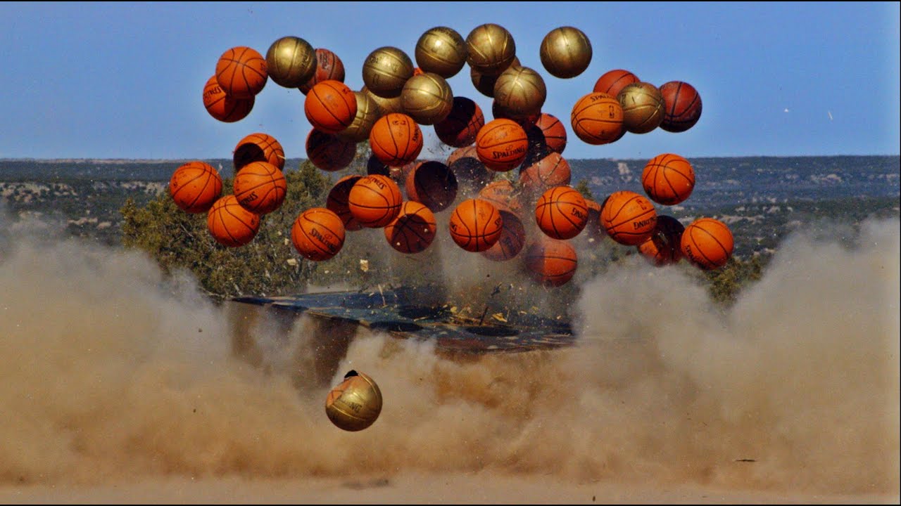 Exploding Basketball Pyramid Dude Perfect