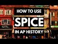 Understanding Historical Themes in SPICE