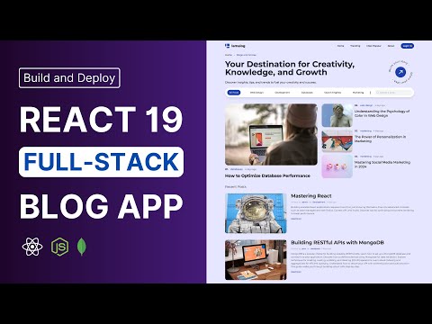 React Node.js Blog App Full Tutorial (Infinite Scroll, User Roles, Filters) MERN Stack Blog Website