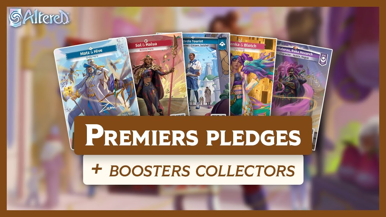 🚀 | PLEDGES Gamefound et détails des BOOSTERS COLLECTOR ! — Altered TCG
