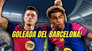 EL BARCELONA VOLVIÓ A GOLEAR EN LA LIGA⚽️ #fcbarcelona#laliga#lewandowski