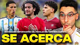 💥¡SE ACERCA el FICHAJE del CENTROCAMPISTA en el MADRID! ¿BOUADDI, ENZO o MATEUS?