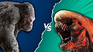DISTORTUS REX vs GEORGE RAMPAGE | ¿Quién Ganaría? | EPIC VERSUS 🦖🆚🦍