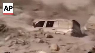 YouTube video thumbnail: Video Shows Catastrophic Flash Flood in Nepal Caused by Glacier Collapse