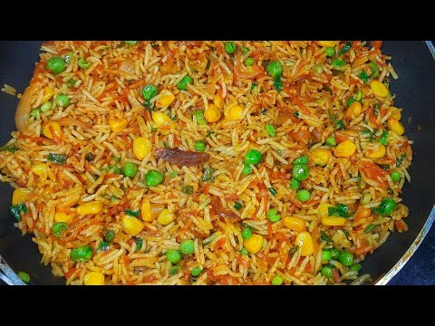 जब भूख लगी हो जोरो से तब यह नमकीन चावल एक बार ज़रूर बना कर देखे/Fried rice recipe