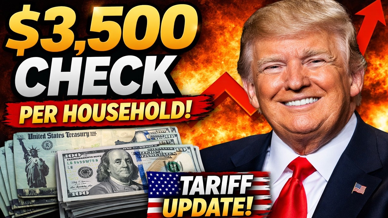 $3,500 Check Per Household | Trumps Latest Tariff Update