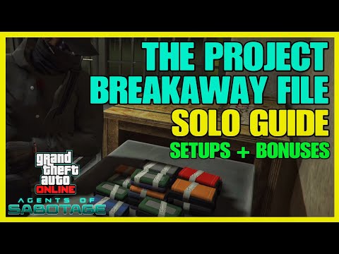 GTA Online - The Project Breakaway File SOLO Guide!