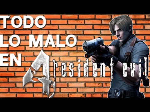 TODO LO MALO EN RESIDENT EVIL 4