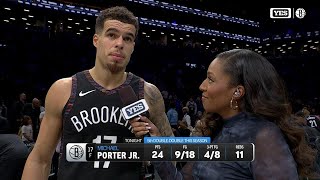 Michael Porter Jr. scores 24 points against Toronto