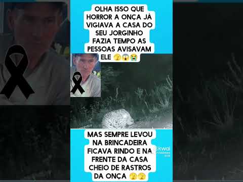 a onça que pegou o pescador