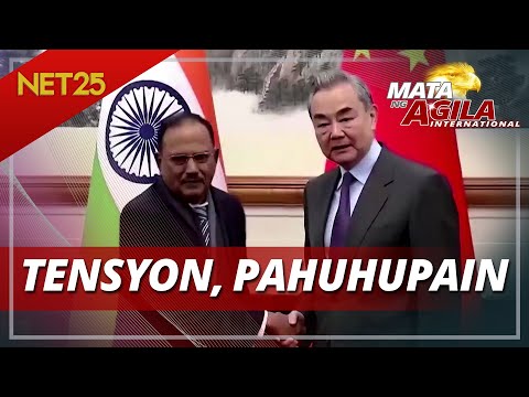 China at India, pahuhupain ang kanilang tensyon sa pinag-aagawang teritoryo