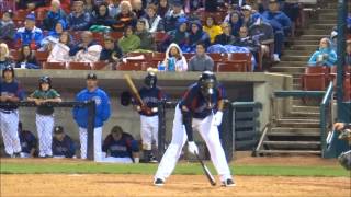 Rock Shoulders, the Chicago Cubs Prospect, Draws a Walk for the Kane County Cougars
