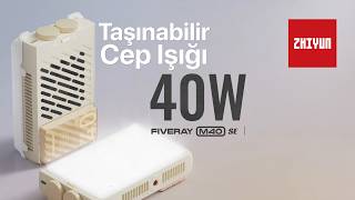 Bu Küçük Işık Tüm Videoyu Aydınlattı! | Zhiyun M40 SE Taşınabilir LED Işık İncelemesi