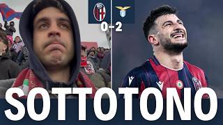 SOTTOTONO! POCO EFFICACI! BOLOGNA - LAZIO 0-2 STADIO LIVE REACTION