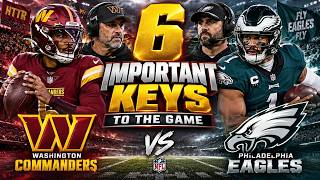 6 Important Keys to Win the Game - The Washington Commanders Report