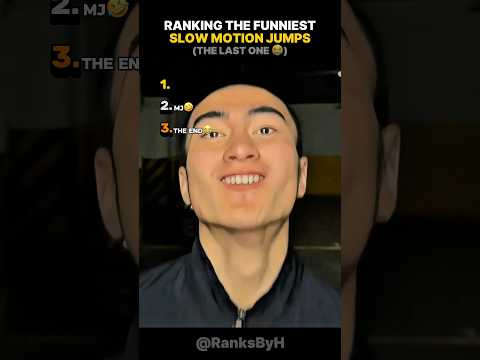 Ranking the Funniest Slow Motion Jumps๐๐ญ (part 2) #ranking #funnyvideo