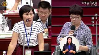 第2屆第8次定期大會-財經部門業務質詢-市議員陳信瑜