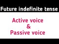 Passive Voice and Active Voice Structures