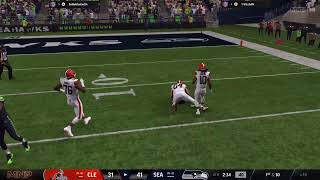Browns vs Seahawks
