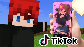 ¿Qué pasaría si TIKTOK existiera en MINECRAFT