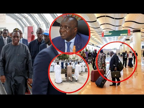 Macky Sall au Sénégal pour enterrement de Moustapha ba ministre des Finances