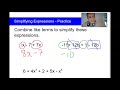 Combining Like Terms and Distributive Property Mastery