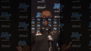 Isaiah Davis Press Conference Tennessee Tech Week With Coach Derek Mason!