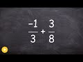 Finding Common Denominators and Fractions