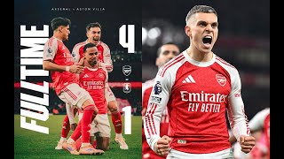 Arsenal 4-1 Aston Villa | Premier League Highlights