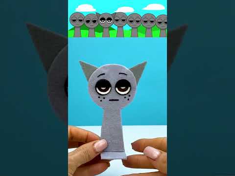 Сделала новых Спрунков SPRUNKI INCREDIBOX своими руками и добавила звуковой эффект