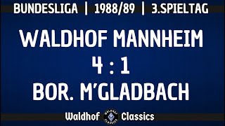 1988/89 | SV Waldhof Mannheim - Bor. M'Gladbach