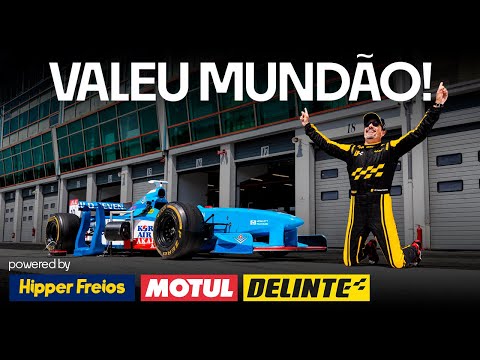 SONHO REALIZADO! Acelerei um Fórmula 1 em Magny-Cours!