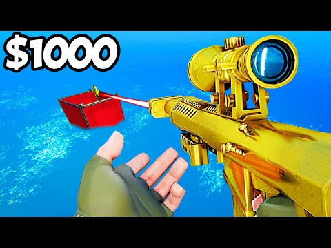 $1 vs $1000 Trickshot Map!