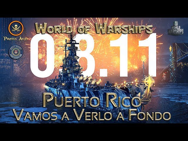 World of Warships Español - Crucero Tier X Puerto Rico - Vamos a verlo a Fondo