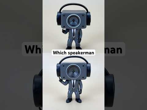 Which Speakerman is Bigger? #shorts