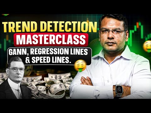 The Hidden Power of Gann, Speed Lines, Regression & Channels in Trend Analysis| CMT Level 1