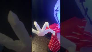 Candy CAINE looking jack skelington inflatable