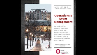 Operations & Event Management Alumni Chat