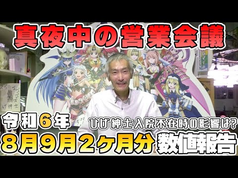 【パチンコ店買い取ってみた】第441回令和6年8月9月営業分真夜中の営業会議