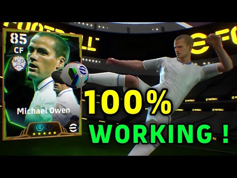 Trick To Get 105 Rated Epic Michael Owen, Batistuta In eFootball 2025 Mobile | Epic Owen Trick