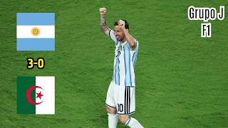 Argentina 3-0 Argelia || J1 GJ || FIFA WORLD CUP 2026