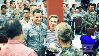 Scarlett Johansson on her USO Tour experience