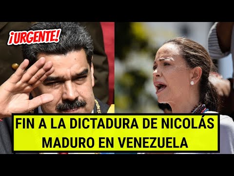 🚨 URGENTE: FIN A LA DICTADURA DE NICOLÁS MADURO EN VENEZUELA