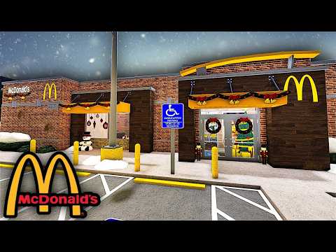 Touring a $1.2M REALISTIC MCDONALD'S in Bloxburg