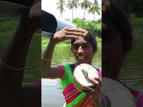 PVC PIPE TRAPPING TECHNIQUES | LADIES FISH HUNTING | Village Super Cooking #shorts #short