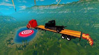 Epic High Speed Jumps   BeamNG Drive #1