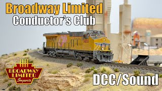 Broadway Limited HO Scale ES44AC Paragon 4 DCC Sound and Smoke Review
