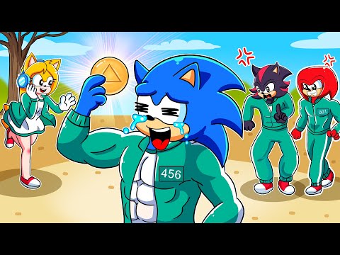 Sonic & His Friends in Squid Game Season 2 - What Shadow Did?! - Sonic The Hedgehog 3 Animation