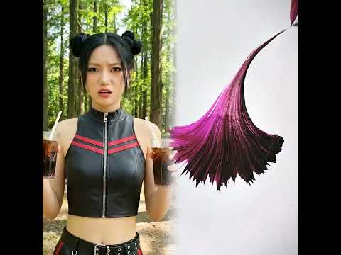 Rumi and Jinu drew each other, but there was...#kpop #rumi #jinu ☝